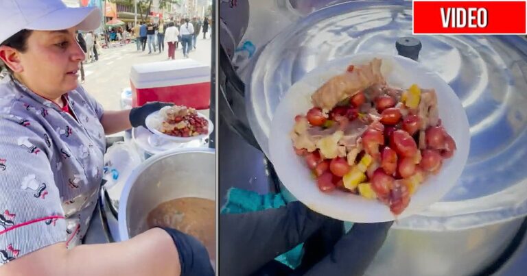  - Frijolada a 5 mil pesos, el almuerzo más barato que se consigue en el centro de Bogotá