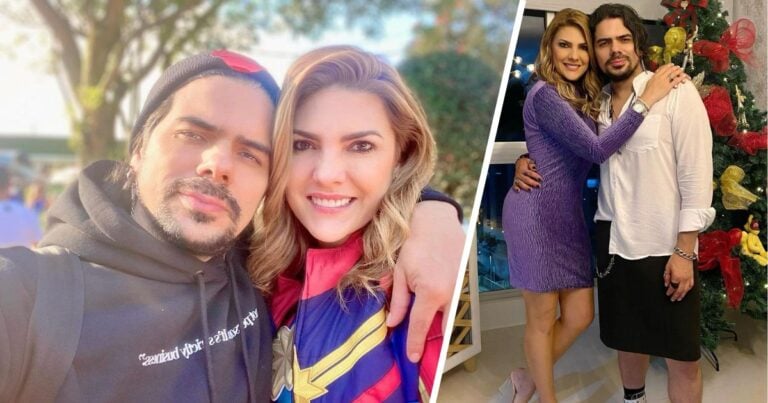 Ana Karina Soto y Alejandro Aguilar - “Mejor hubiese salido del closet” las burlas al esposo de Ana Karina Soto por usar falda