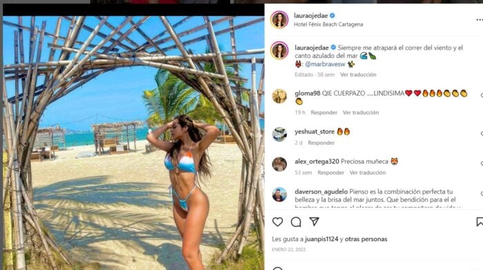  - El ardiente Instagram de la barranquillera que volvió loco al hijo de Gustavo Petro