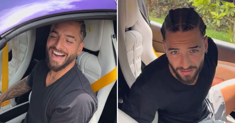 Maluma, nuevo carro - Uno más para la colección: El carro de .800 millones que presumió Maluma en sus redes