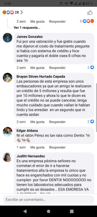  - DENTIX no es como el ratón de los dientes: se lleva tu dinero, se lleva tus dientes