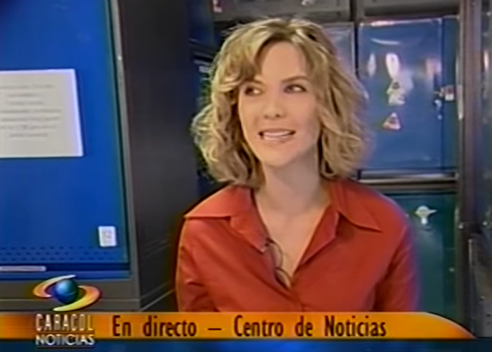 Margarita Ortega en el canal Caracol - Cuando Margarita Ortega era la más linda de Caracol y RCN