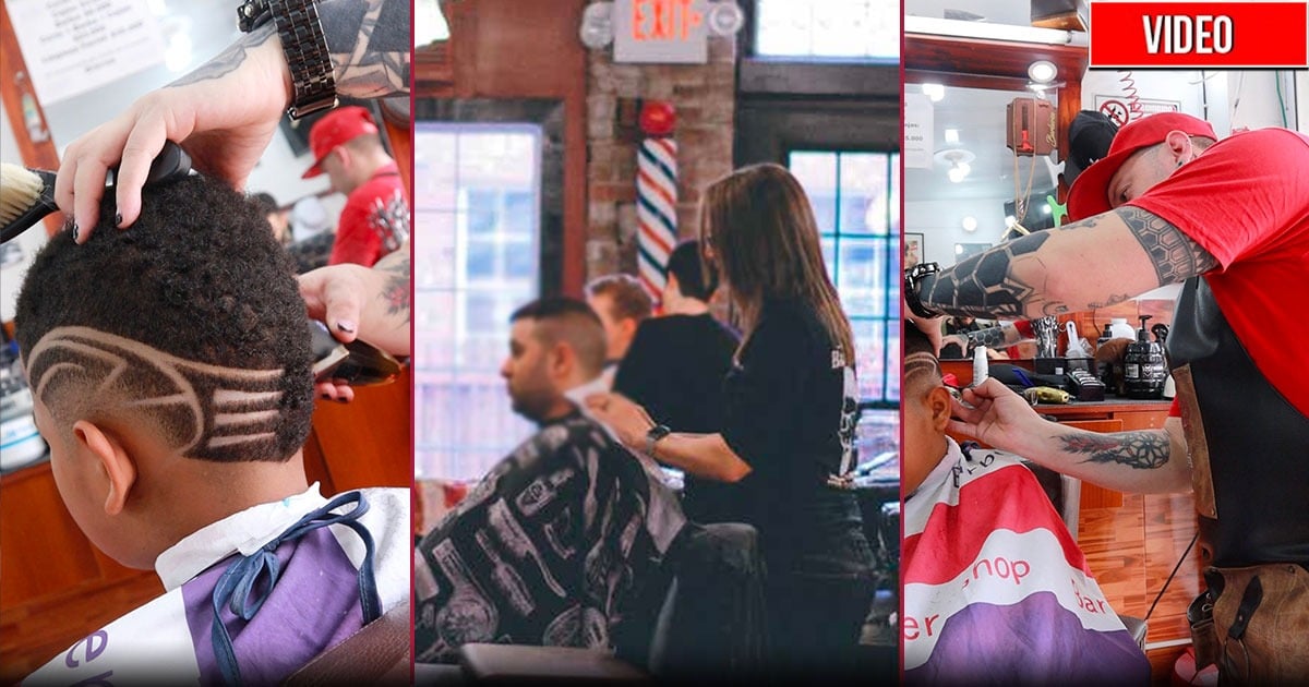 Las barberías que mandan en los barrios más populares de Bogotá