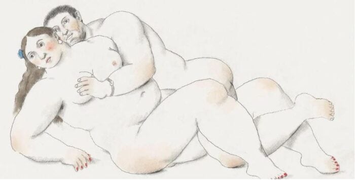  - Fernando Botero pintó el controversial Kamasutra