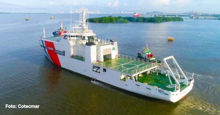 Buque Antártida - Gigantesco barco construido en Colombia llegará a la Antártida zarpando desde Buenaventura