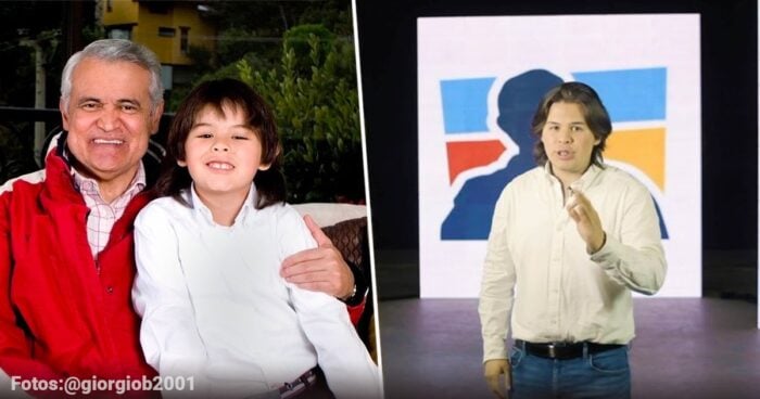  - El menor de los hijos de Jorge Barón le dijo no a la Tv. para hacerse político como férreo uribista