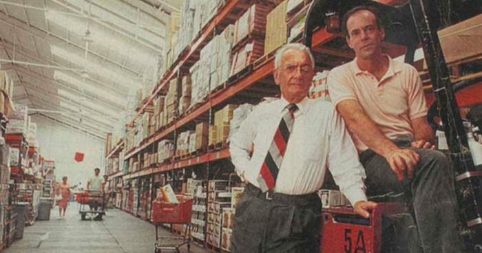 Sol Price y su hijo Robert - PriceSmart, la tienda gringa que manda en la venta de mercado importado abrió nuevo almacén en Medellín