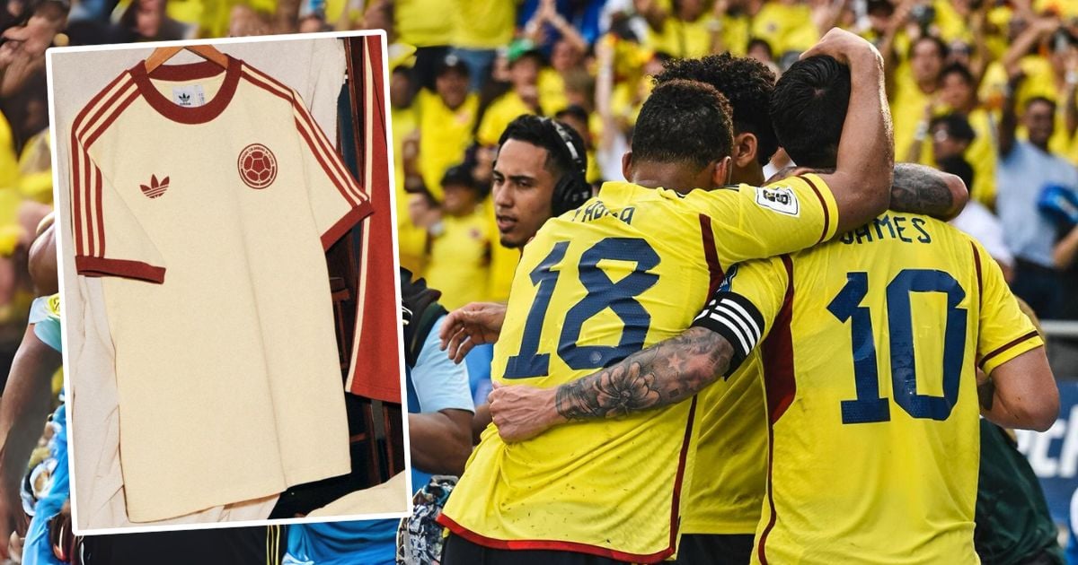 Cuánto vale la nueva camiseta roja de Colombia?