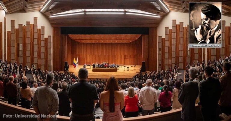  - Así quedó el renovado auditorio León de Greiff de la Universidad Nacional