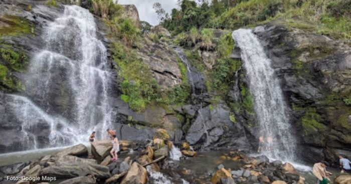 Cascadas cerca a Bogotá - El salto de las mojas: una de las cascadas cerca a Bogotá que puede visitar por  mil con almuerzo incluido