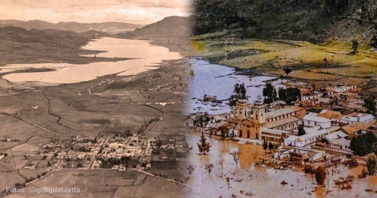 Guatavita - La historia de como hundieron el pueblo de Guatavita para construir un embalse que surte de agua a Bogotá