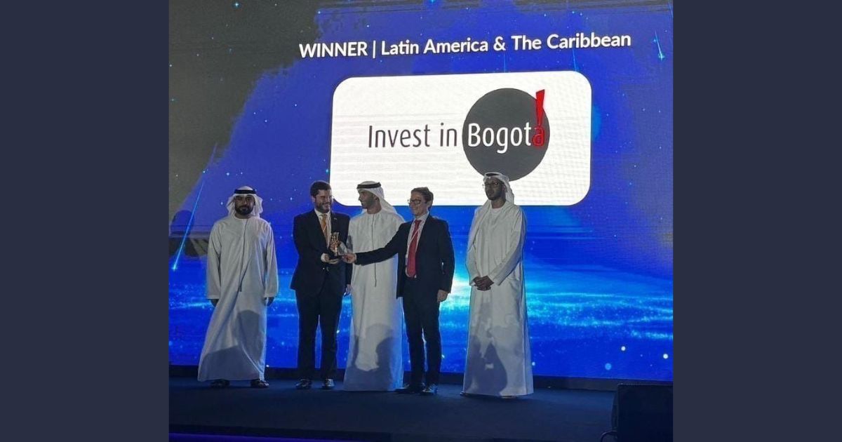 Invest in Bogotá: galardonada como la mejor agencia de promoción de inversión de Latinoamérica