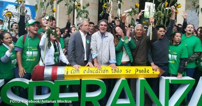 Sergio Fajardo y Antanas Mockus - La mala hora del cuestionado dueño del Partido Verde Carlos Ramón González