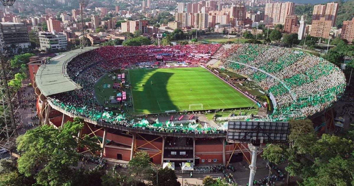 Atanasio Girardot Atlético Nacional Liga BetPlay - Atlético Nacional se despidió del Atanasio para el segundo semestre y confirmó cuál será su ‘nueva casa’