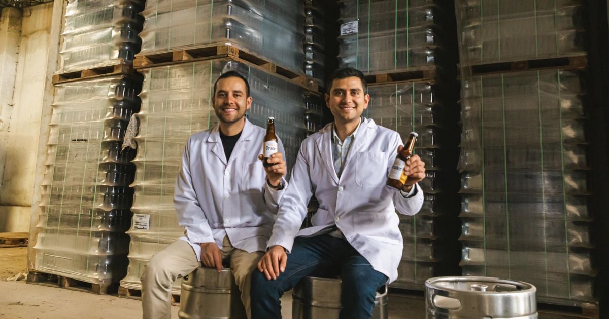 Dueños de Bruder Héctor y Julián Martínez - La historia de Bruder, la cervecería de dos boyacenses que cotiza en la Bolsa de Valores de Colombia