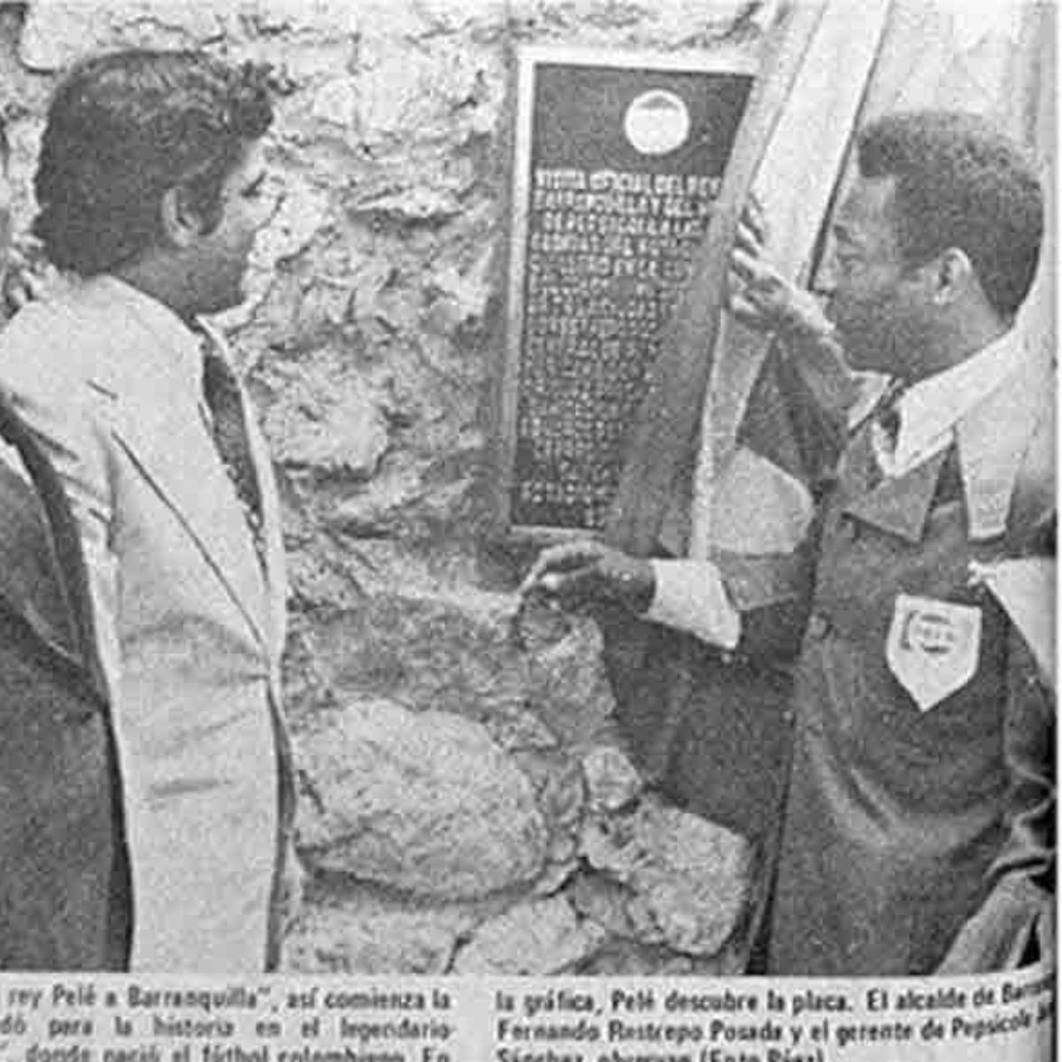 Visita de Pelé a Barranquilla - Este fue el primer estadio de Colombia, cuna del fútbol, que visitó Pelé y terminó en el olvido