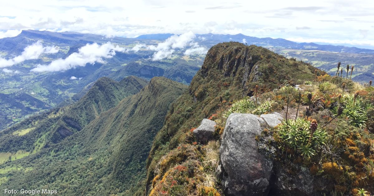 Así puede escalar la peña de Tunjaque, una montaña con apariencia de páramo que está a 1 hora de Bogotá
