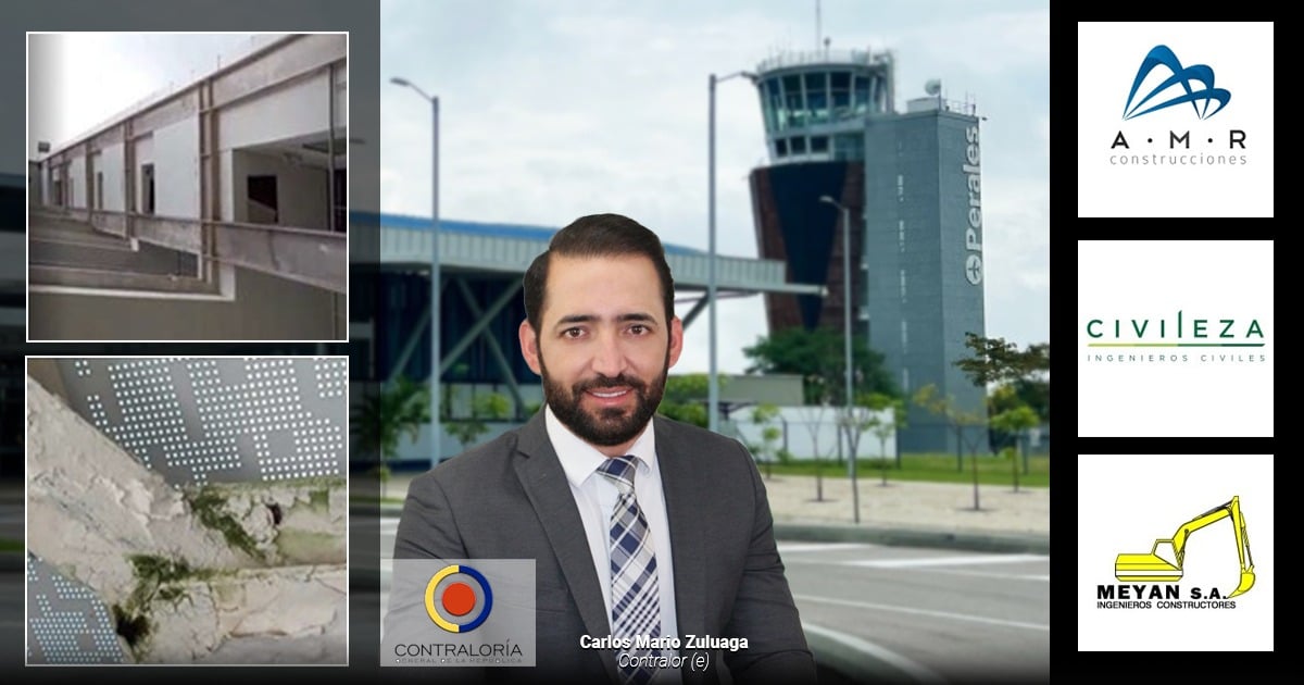 La torre mal construida del aeropuerto de Ibagué por la que 3 empresas deberán responder