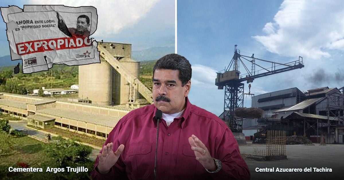 La cementera de Argos y un ingenio azucarero que expropió Chávez y Maduro quiere devolver