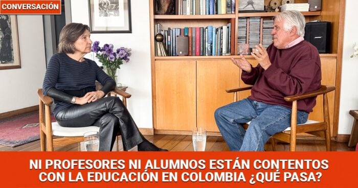 Conversación Cecilia Vélez - Por qué muchos jóvenes no terminan el bachillerato y pocos quieren entrar a la Universidad - Conversaciones Las2orillas