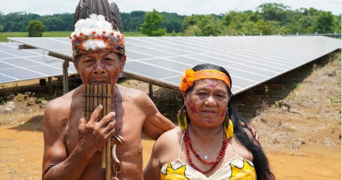 Energía 24 horas, el sueño de los indígenas del Guaviare que se hizo realidad