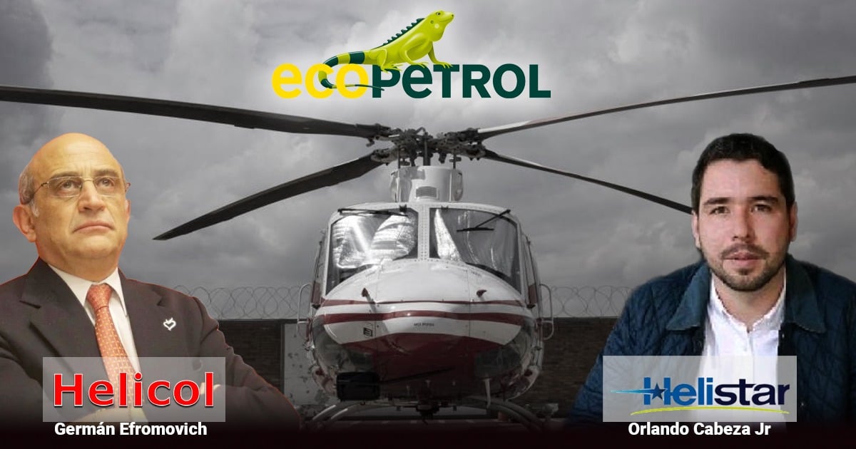 El negocio de Efromovich de alquilar helicópteros que, aun en crisis, quiere el contrato de Ecopetrol