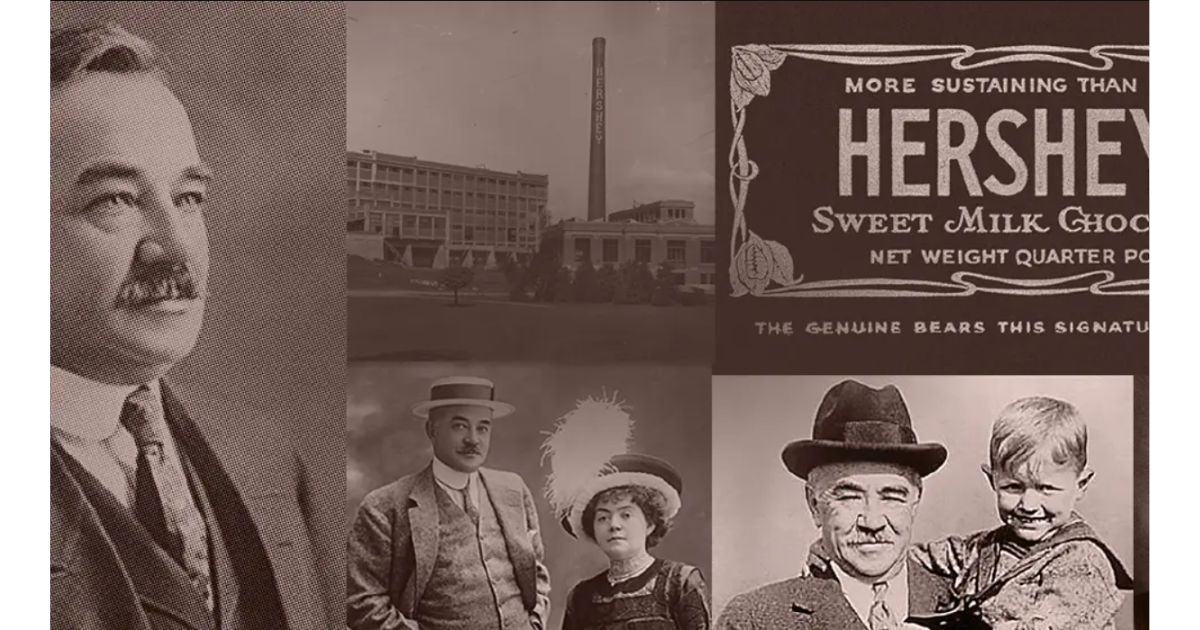 Hershey - El humilde granjero que se inventó Hershey's, uno de los chocolates más vendidos del mundo's
