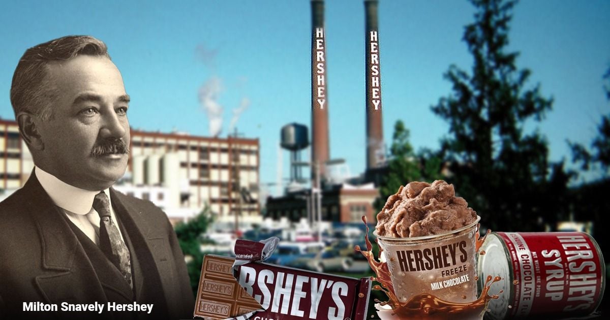 El humilde granjero que se inventó Hershey's, uno de los chocolates más vendidos del mundo