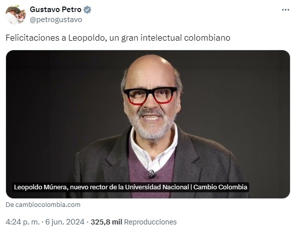 Leopoldo Múnera - El camino espinoso del profe Leopoldo Múnera para llegar a la rectoría de la U Nacional
