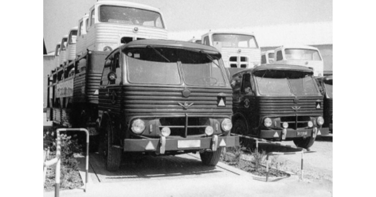 Así fue como inició Motorysa distribuyendo camiones españoles - Con camiones españoles arrancó en Motorysa, la distribuidora de Mitsubishi y BYD