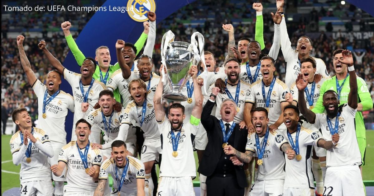Real Madrid se coronó campeón de la Champions League 2024