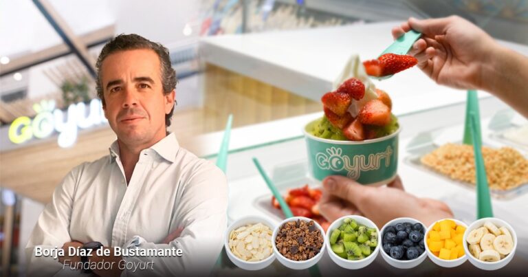Goyurt - Él es el español que se inventó Goyurt, el helado que ya se metió en los centros comerciales del país
