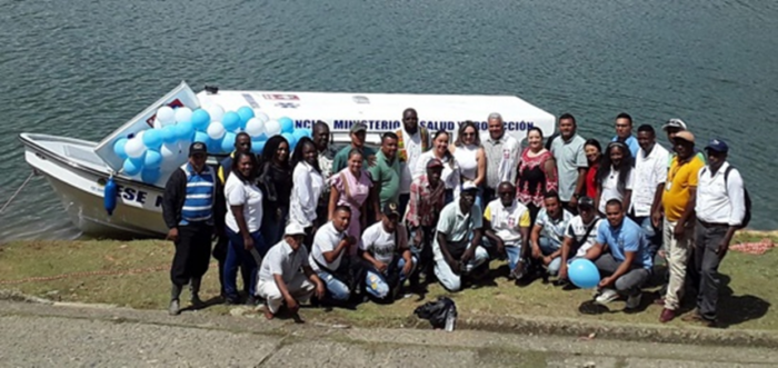  - Entregan ambulancia fluvial en Suárez para mejorar atención médica