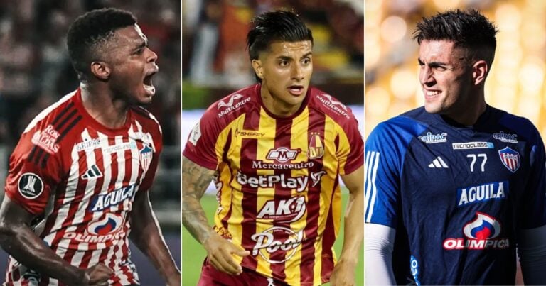 Jugadores más caros de la Liga BetPlay Junior Millonarios - Así está la lista de los jugadores más caros de la Liga BetPlay; Millos se cayó y Junior es el nuevo rey