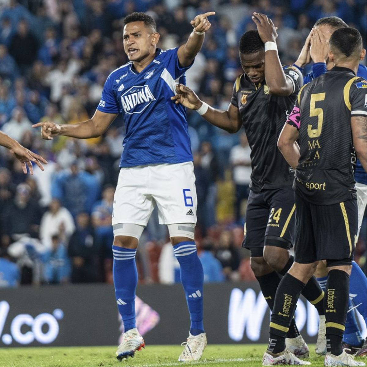 Óscar Vanegas bajas de Millonarios Liga BetPlay - Bajas de Millonarios: Camacho y Serpa confirmaron al primer descabezado para el Clausura