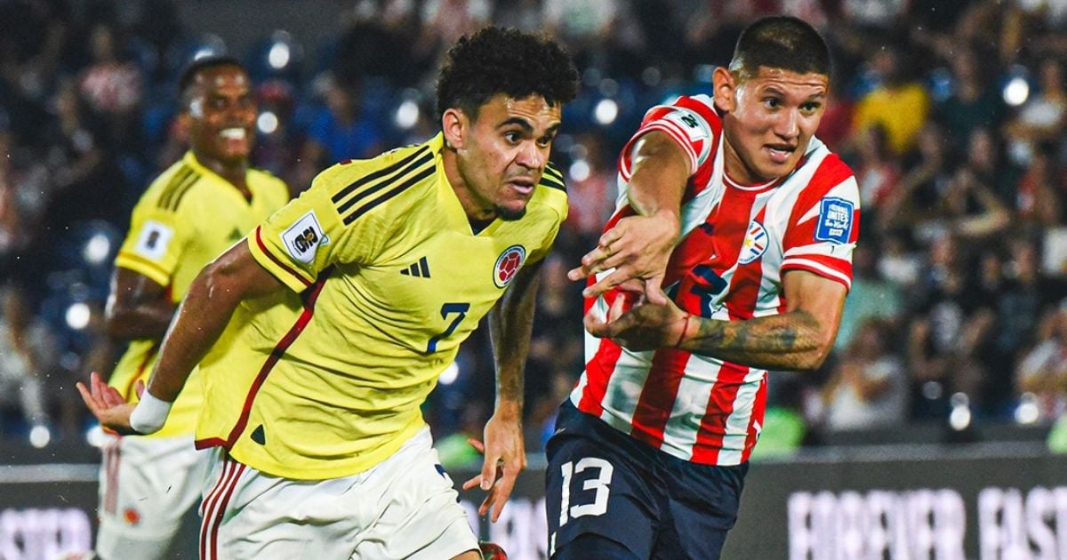 Cómo lo ha ido a Colombia jugando contra Paraguay en Copa América; es un duelo bastante parejo