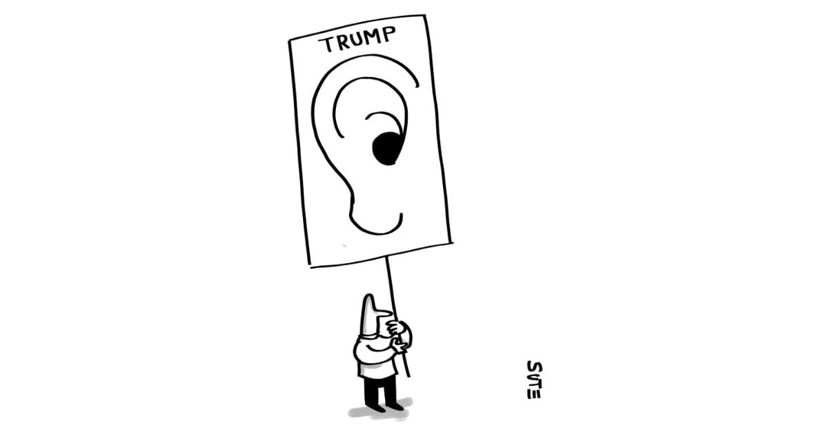 Caricatura: ¿Una oreja vale más que mil campañas?