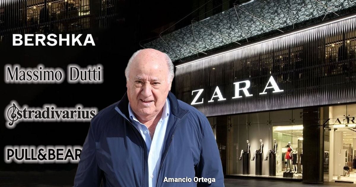 El español que aparte de Zara también es dueño de Massimo Dutti, Bershka, Stradivarius y otras marcas