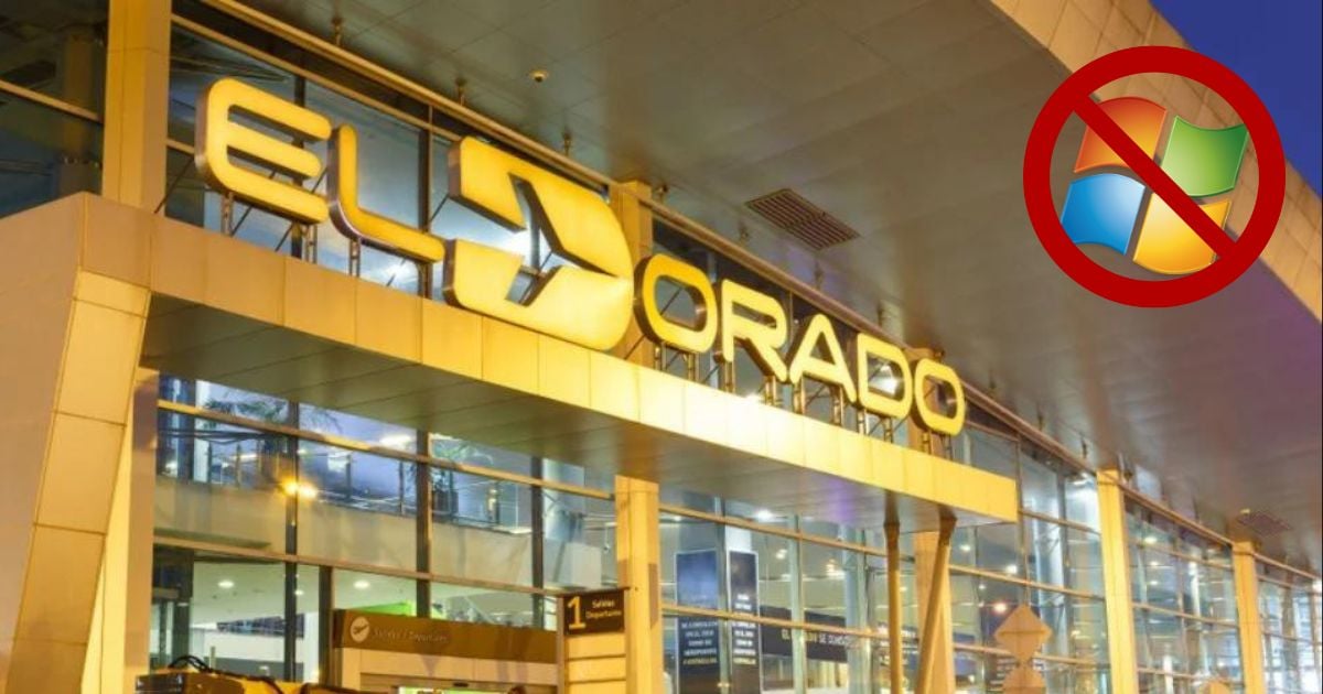 El Aeropuerto El Dorado sufrió fallas en sus operaciones y Windows es el responsable ¿Por qué?