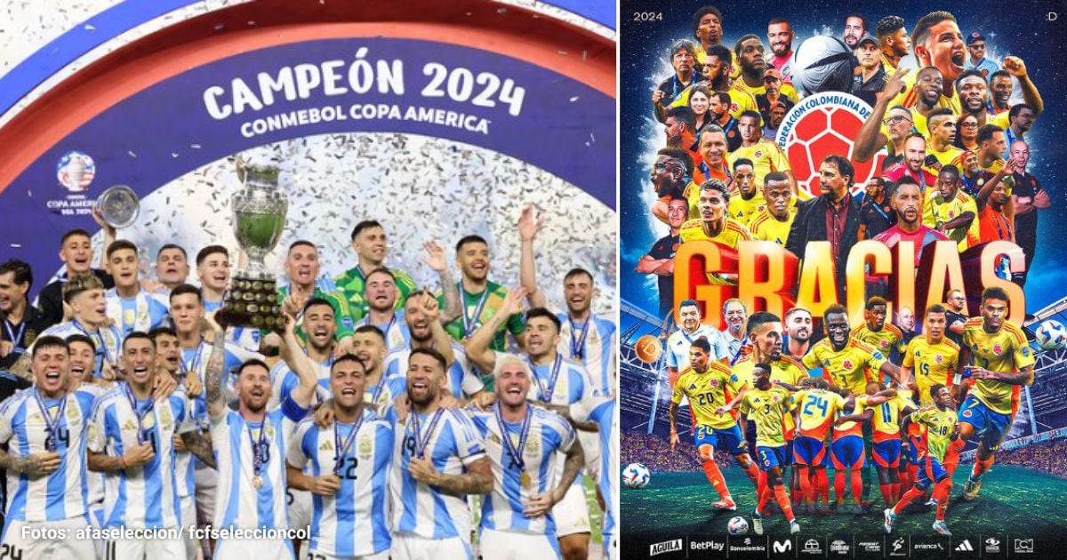Los millonarios premios que se llevaron Argentina y Colombia como campeón y subcampeón de la Copa América
