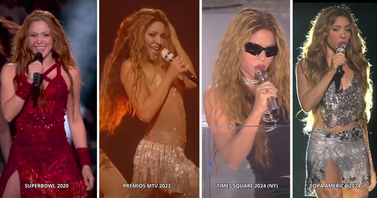 El video de Shakira que revela que en sus presentaciones siempre usa el mismo playback