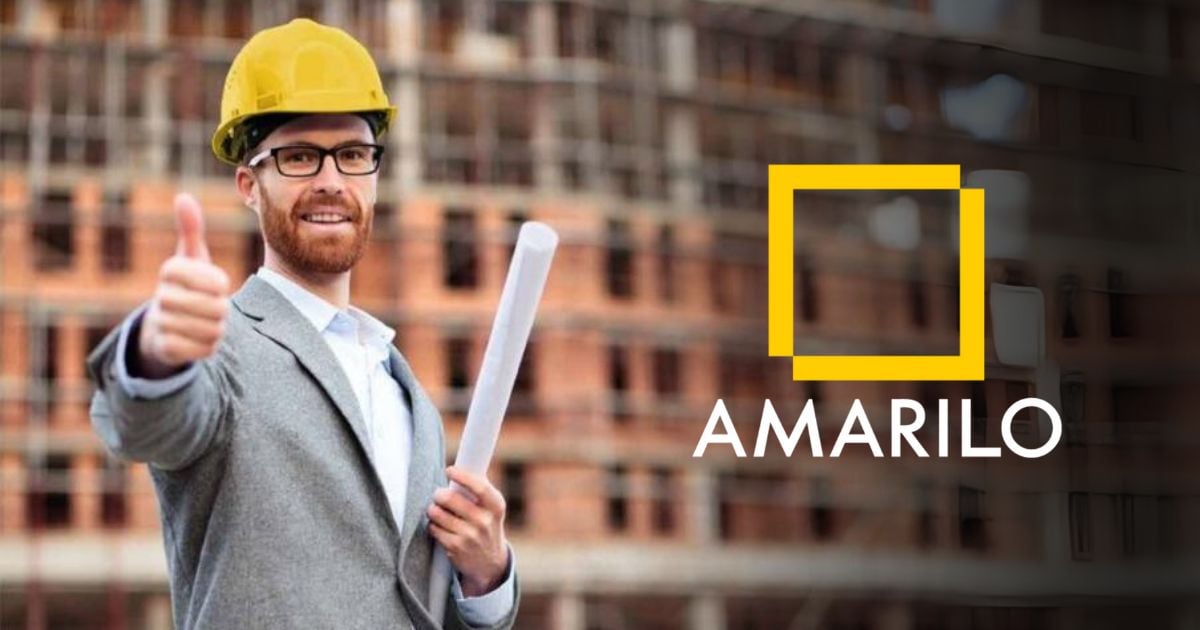 Amarilo, la constructora más famosa de Colombia, está buscando empleados y paga hasta $4 millones