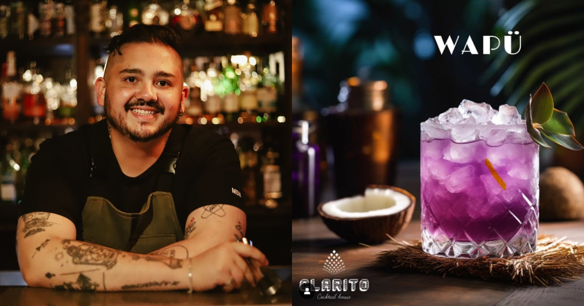 El coctel con tequila que llevó a un bogotano a ser elegido el mejor bartender del país