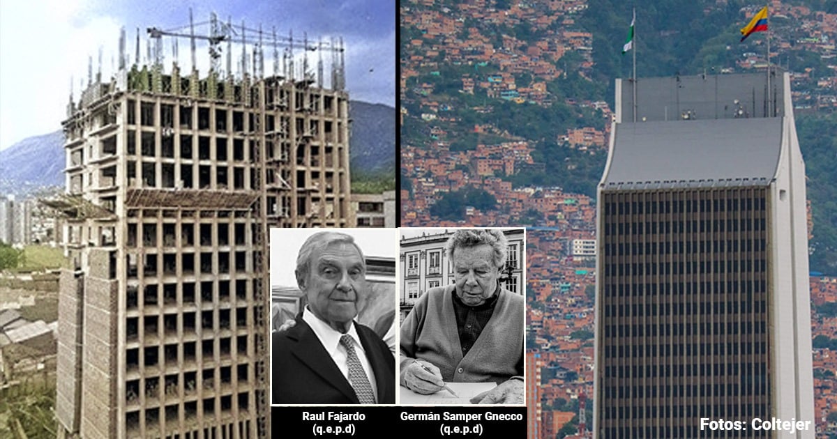 La historia del edificio Coltejer, el más alto de Latinoamérica en los años 70 y la insignia de Medellín