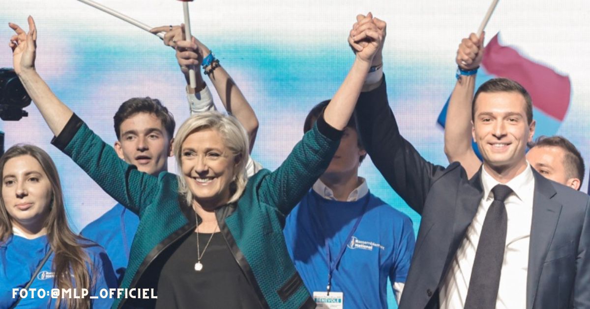  - Elecciones en Francia: la extrema derecha de Le Pen gana la primera vuelta de las legislativas