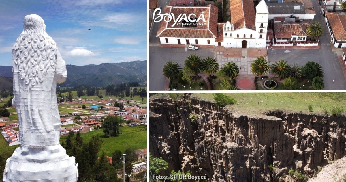 El pueblo poco conocido de Boyacá que encanta con sus maravillas naturales e historia; así puede llegar