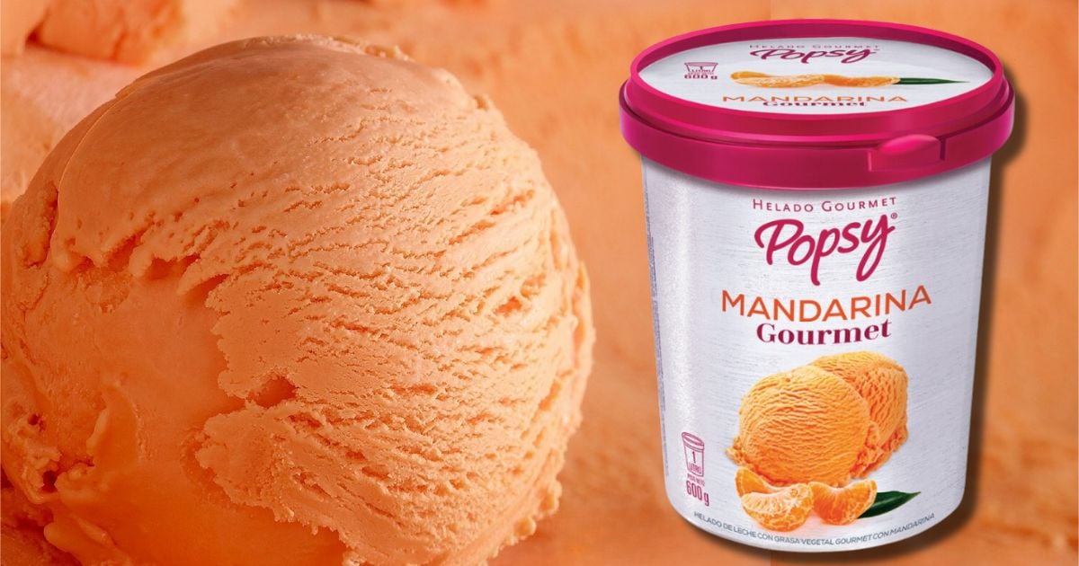 Así puede hacer el famoso helado cremoso de mandarina de Popsy en su casa con pocos ingredientes    