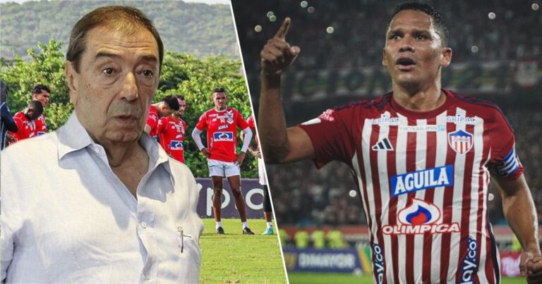 Junior de Barranquilla Carlos Bacca - Junior de Barranquilla: Carlos Bacca llega a un acuerdo con Char y se queda un año más