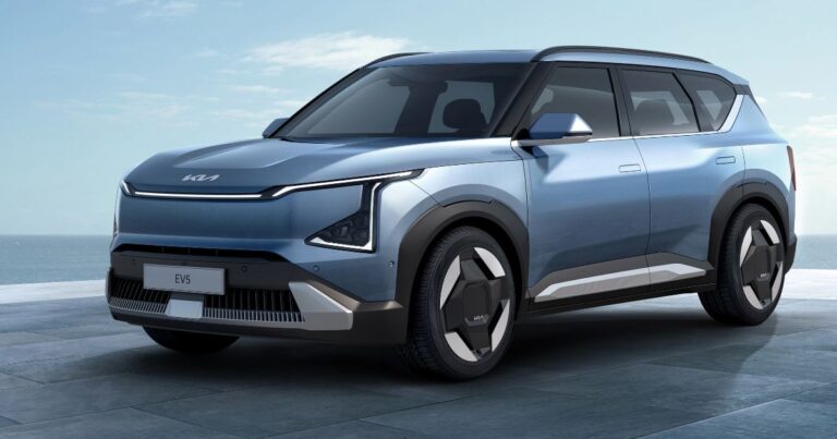 Kia EV5 - EV5, la nueva camioneta eléctrica de Kia que ya está en Colombia: tecnología, seguridad y confort