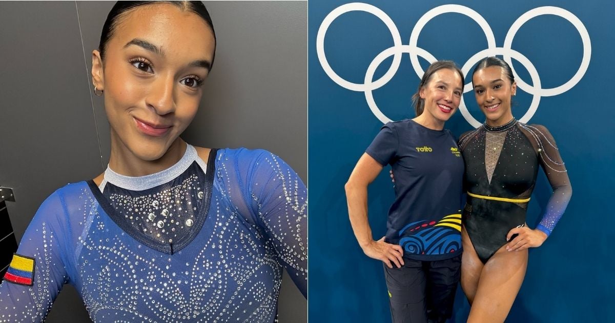 Ella es la gimnasta que rechazó a EE.UU. para hacer historia en los Juegos Olímpicos con Colombia